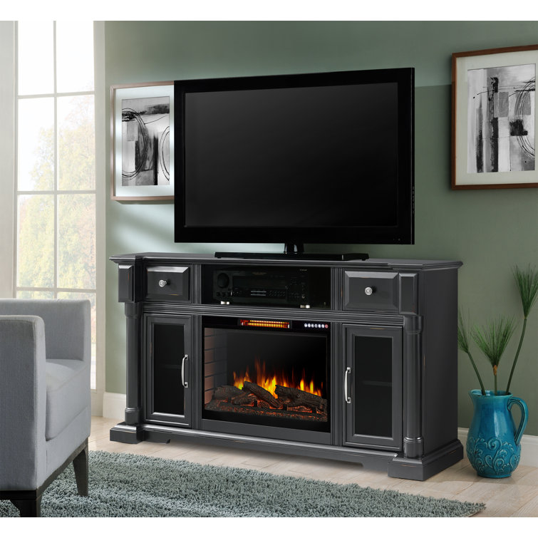 Muskoka Vermont TV Stand for TVs up to 65" with Fireplace Included & Reviews Wayfair